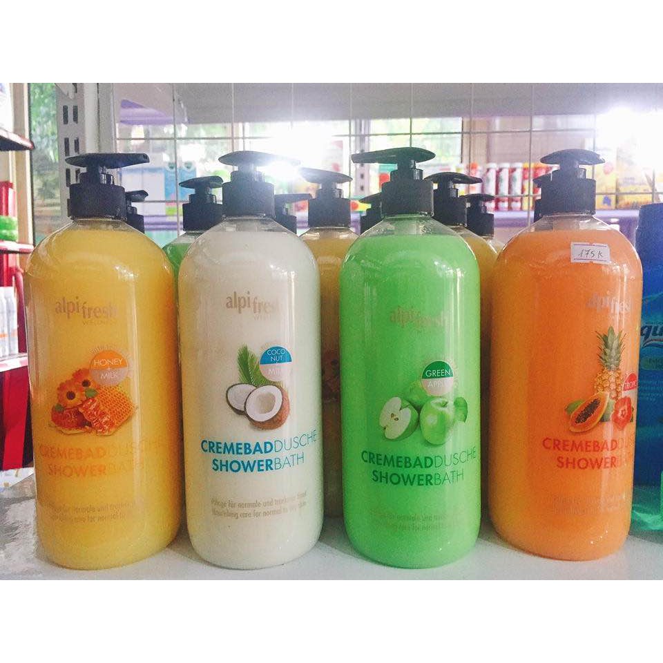 sữa tắm Alpifresh Đức