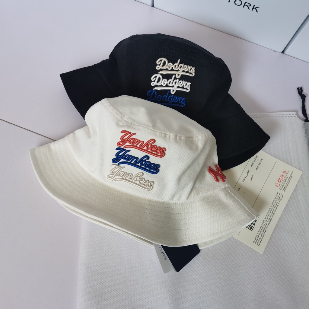 Mũ Bucket Nón Tai Bèo Cotton Thêu Chữ Thời Trang Mùa Hè Dành Cho Nam Nữ