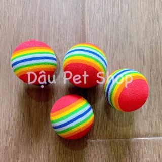 🎾Combo Banh Đồ Chơi Mèo Nhiều Mẫu – Banh Lông, Banh Lục Lạc, Banh Lông Vũ Cho Mèo 🐱