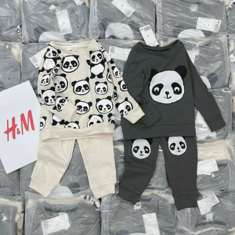 COMBO 2 BỘ GẤU TRÚC CHO BÉ