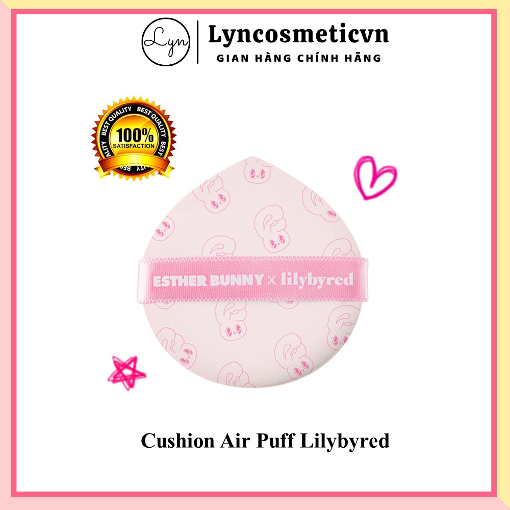 Bông tán cushion Air Puff Lilybyred