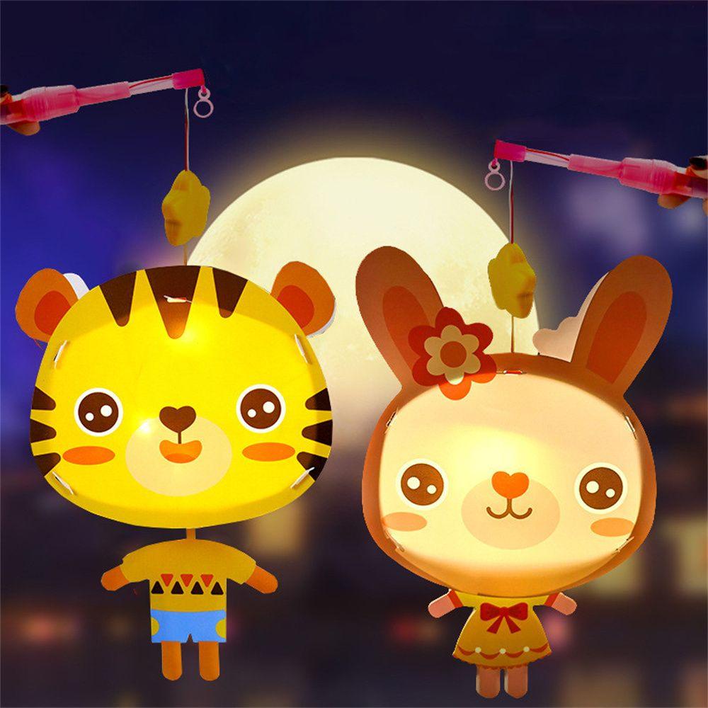 YIYU Lồng Đèn Hoạt Hình Trung Hoa Thủ Công Có Nhạc