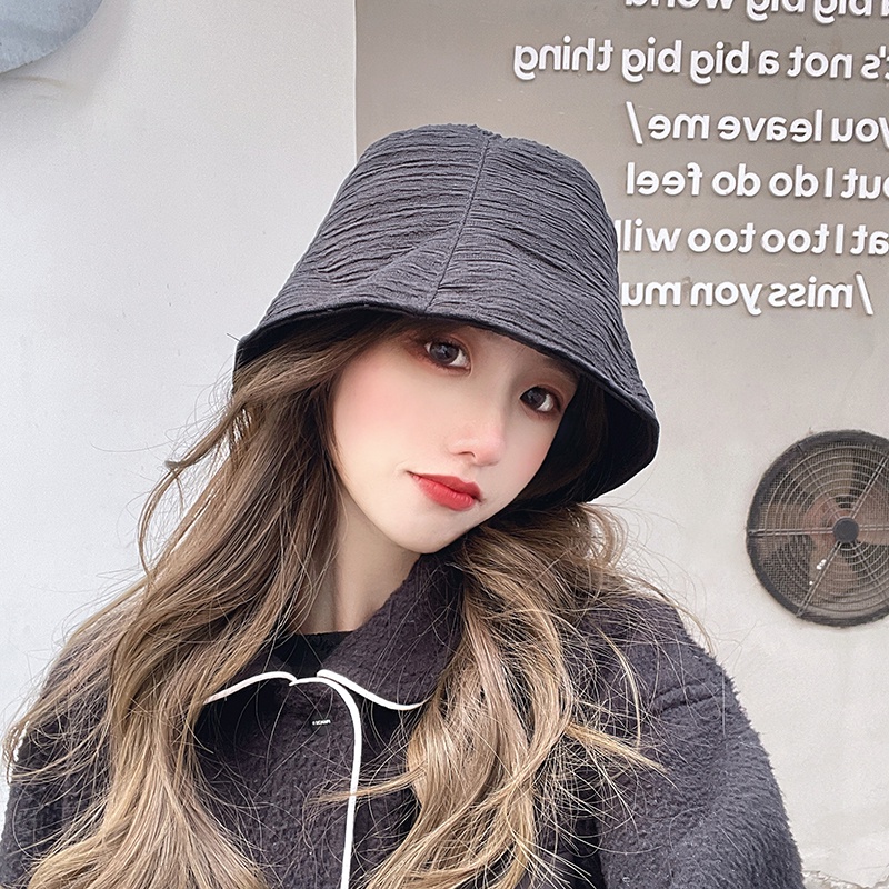 Nón Bucket Chống Nắng Phong Cách Thời Trang Hàn Quốc Mới 2021