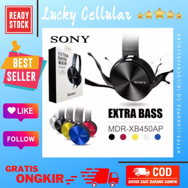 Tai Nghe Sony Extra Bass Xb-450 Chất Lượng Cao