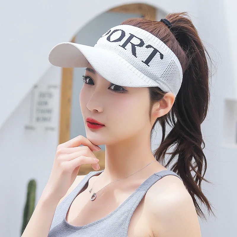 Mũ Lưỡi Trai Nửa Đầu Chống Nắng Thiết Kế Mới Thời Trang Mùa Hè Cho Nữ