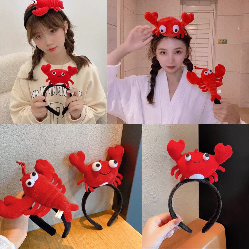 Băng đô cài tóc hình thú dễ thương, bờm tóc rửa mặt, phụ kiện tóc - Lala Accessories