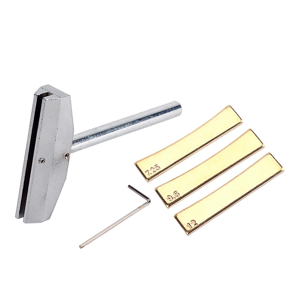 Bộ Dụng Cụ Sửa Chữa Phím Đàn Guitar Điện / Bass Bằng Hợp Kim DIY
