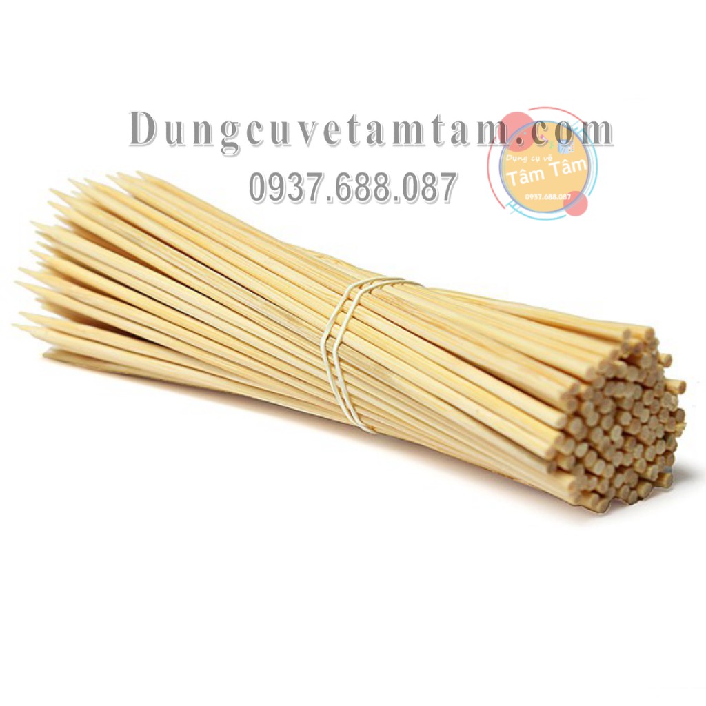 [ TÂM TÂM ]-Que tre nhọn, Que nhọn làm mô hình dài 15cm/17cm/20cm -Mô Hình-