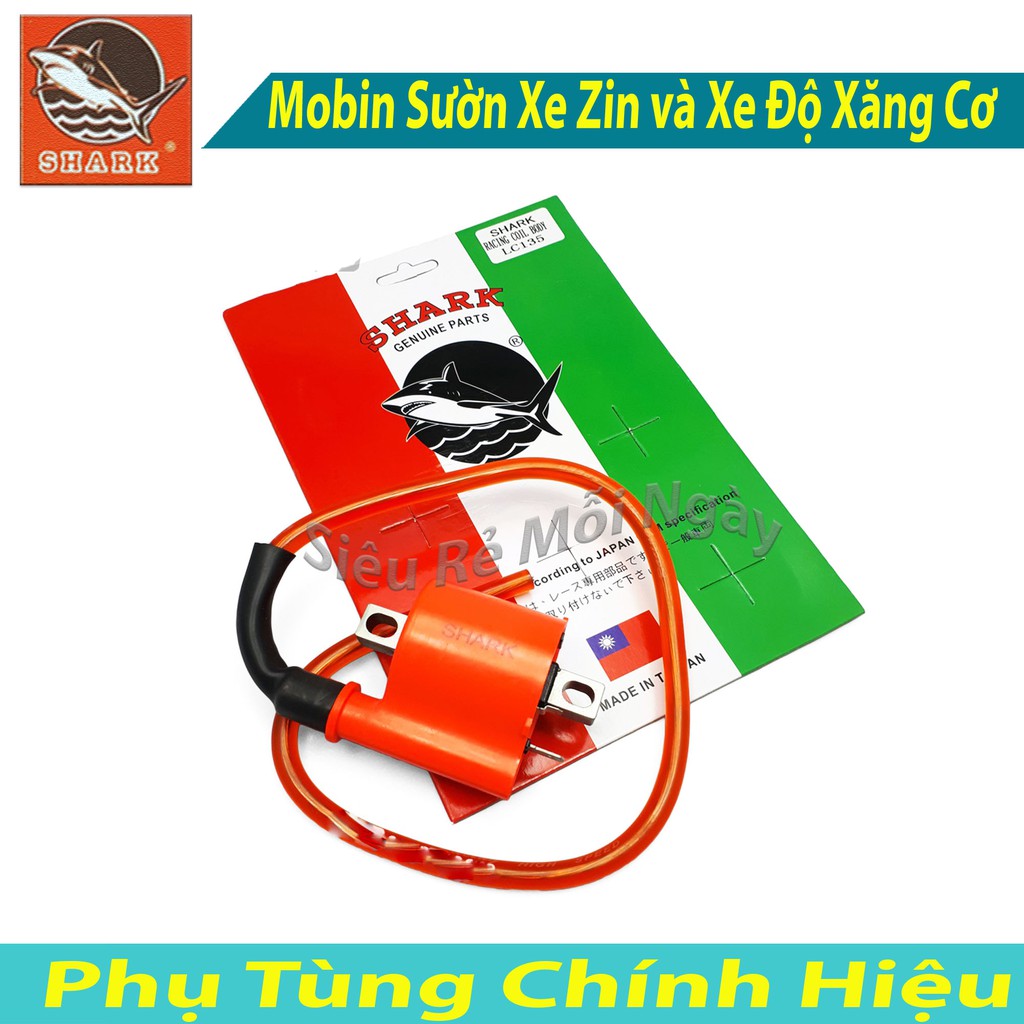 Mobin Sườn và IC Độ SHARK xe Xăng Cơ Dr, Wave nhỏ, Sirius 50cc, Galaxy 50cc