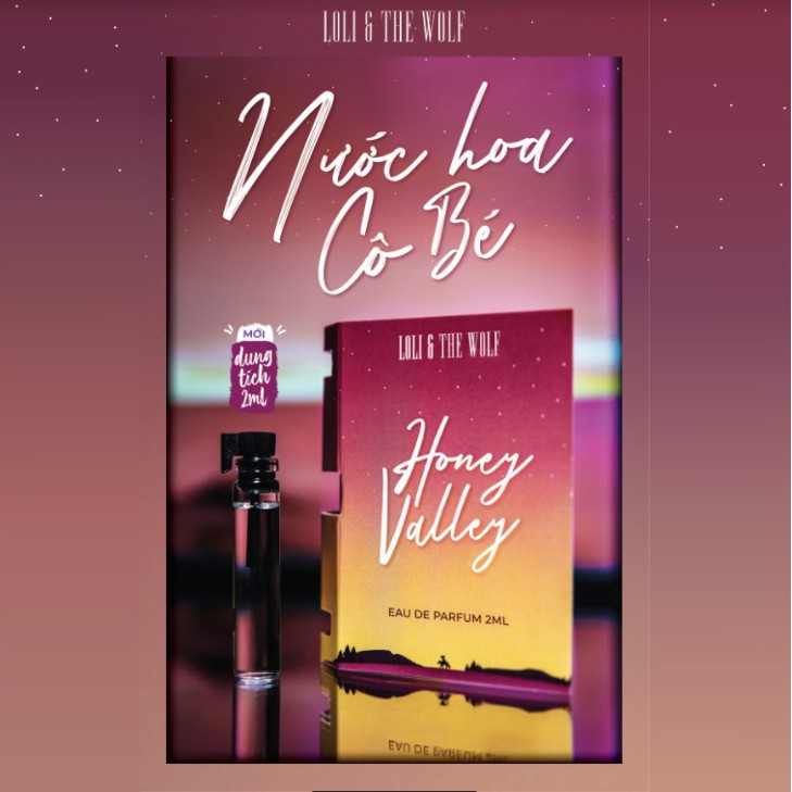 Nước hoa vùng kín nữ set 3 chai 2ml mùi trải nghiệm - LOLI & THE WOLF | Thế Giới Skin Care