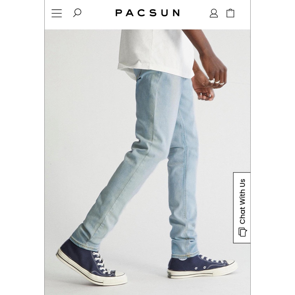 Quần jeans Pacsun skinny