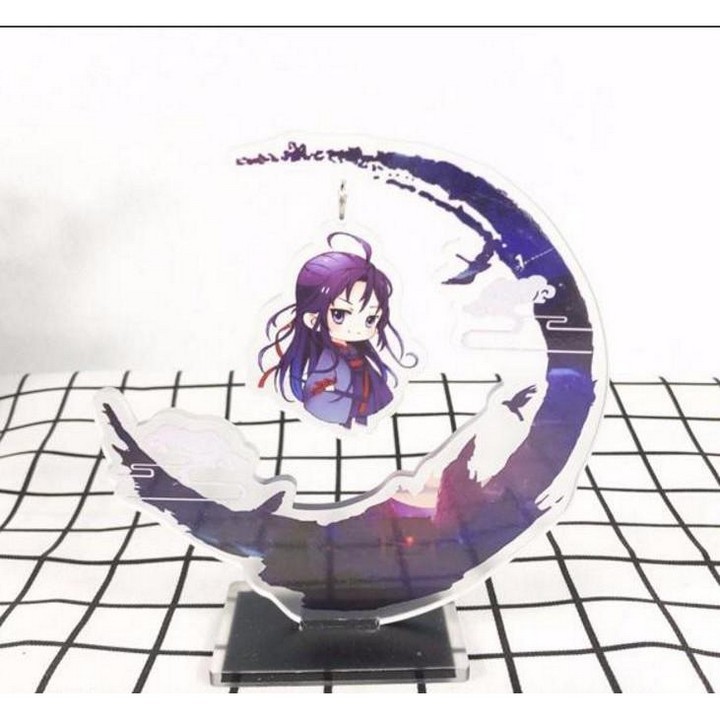 Standee Ma Đạo Tổ Sư Trần Tình Lệnh Ngụy Vô Tiện Giang Trừng Tượng Acrylic anime chibi mica trang trí trưng bày mô hình
