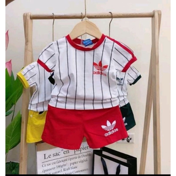 Bộ quần áo Adidas kẻ sọc dàng cho Bé yêu từ 2-6 tuổi