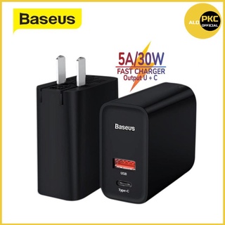 Củ sạc nhanh 30W Baseus Speed PPS 2 cổng , phù hợp với nhiều dòng thiết bị, chân cắm gấp gọn - ALO Official