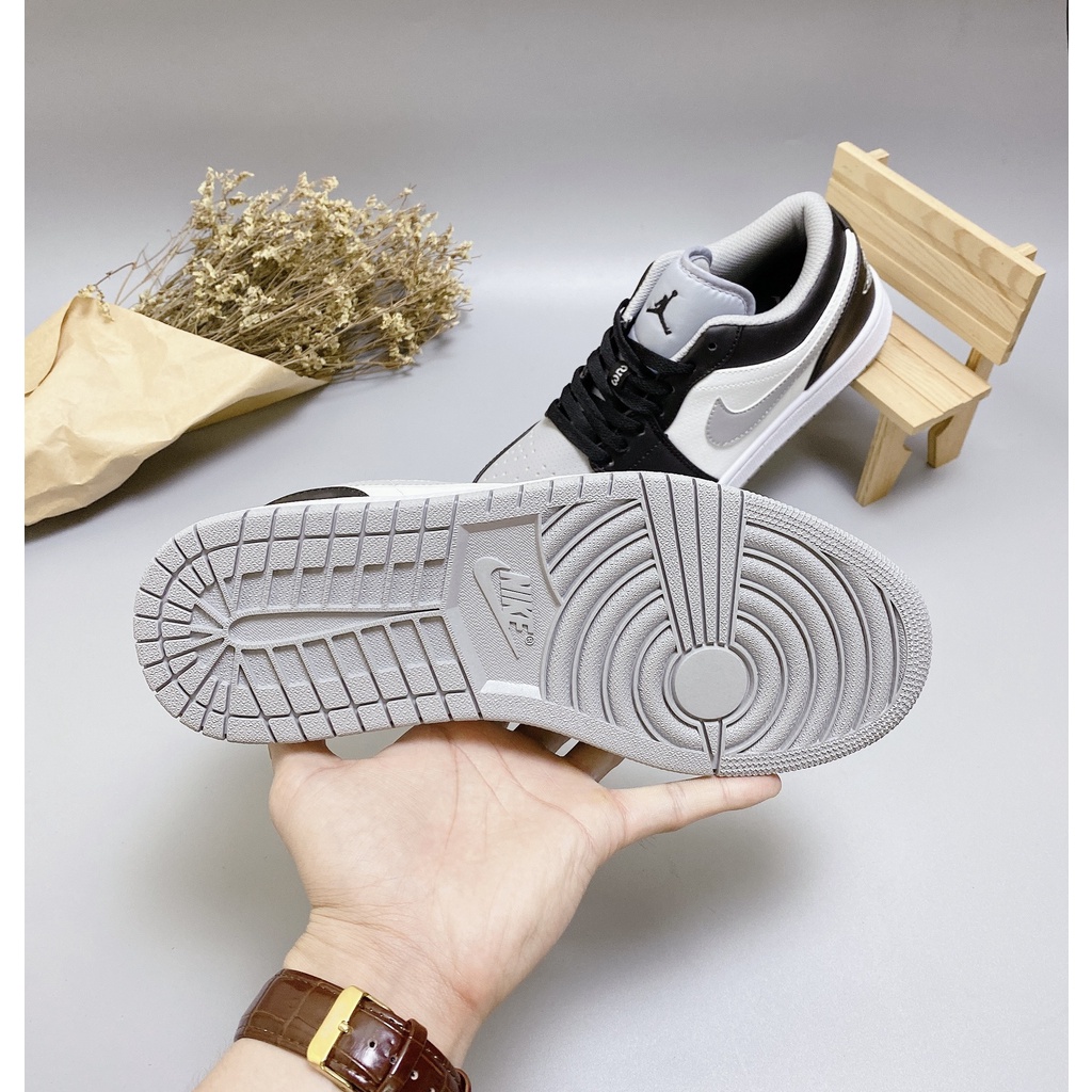 [ Full Bill Box ] Giày Jordan Low Jd 1 Thấp Cổ màu ghi xám Full Size Nam Nữ | BigBuy360 - bigbuy360.vn