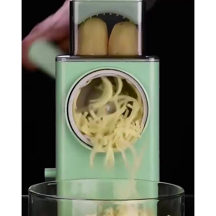Dụng Cụ Thái Rau Củ Quả Đa Năng 4 in 1 VEGETABLE CUTTER Máy Cắt Máy Bào Củ Qủa Đa Năng Cỡ Lớn