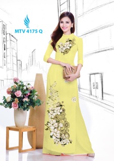 Vải áo dài in