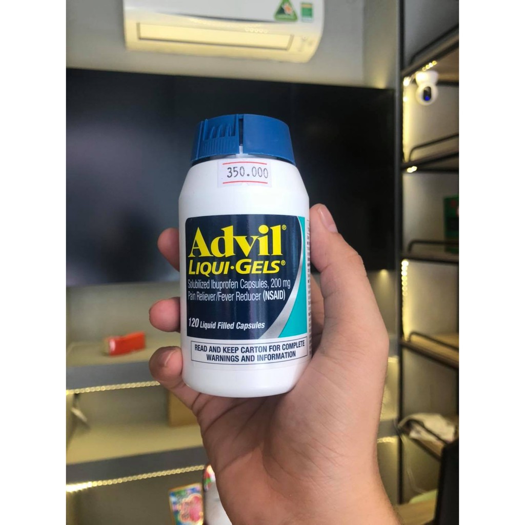 Viên Uống Advil_Liqui-Gels 120 Viên