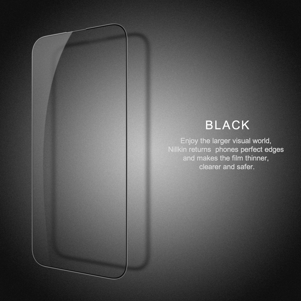 Kính cường lực NILLKIN 9H bảo vệ toàn màn hình chống trầy dấu vân tay thích hợp cho iPhone 14 Pro Max