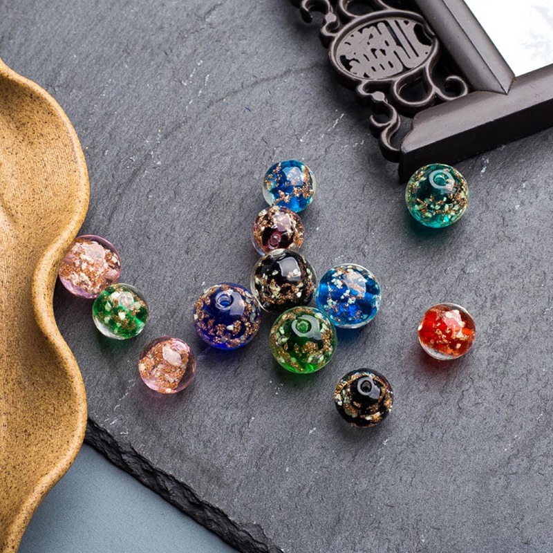 Set 5 Hạt Đá Tự Nhiên Làm Đồ Trang Sức Thủ Công