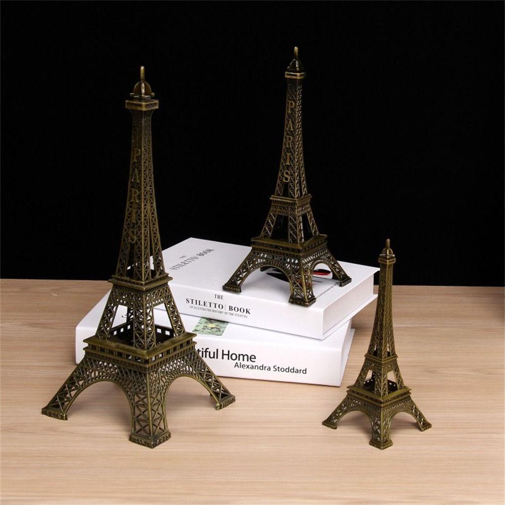 Móc Khóa Kim Loại Hình Tháp Eiffel Thời Trang