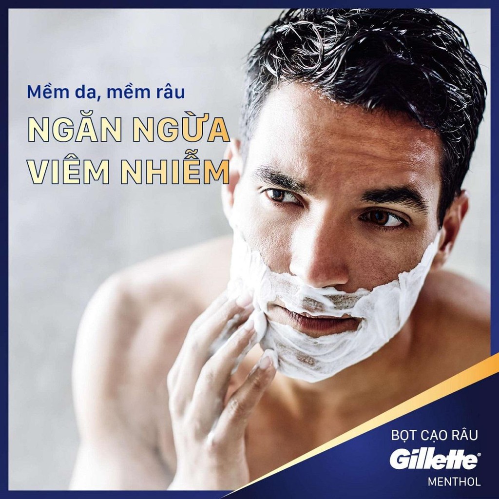 Bọt cạo râu Gillette hương chanh 50g