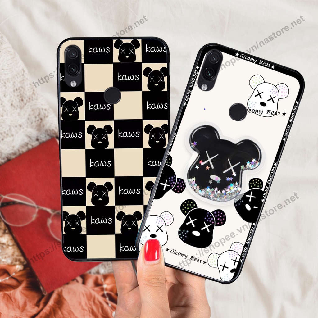 Ốp lưng Xiaomi Redmi 7 / Redmi Note 7 / Redmi S2 trái tim họa tiết caro, mikey họa tiết beabrick kaws cute