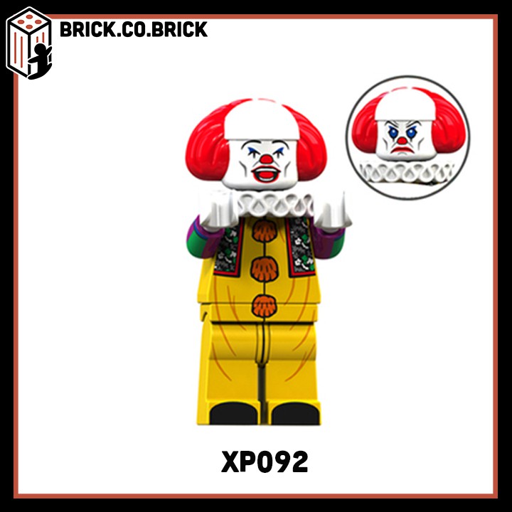 Lego Chú Hề Ma Quái IT Đồ chơi Lắp ráp Minifigure Halloween Non lego Kinh Dị KT1012