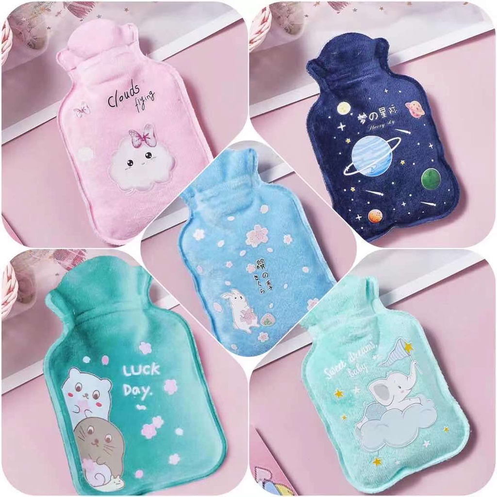 Túi Chườm Nóng Làm Ấm Tay Họa Tiết Hoạt Hình Dễ Thương