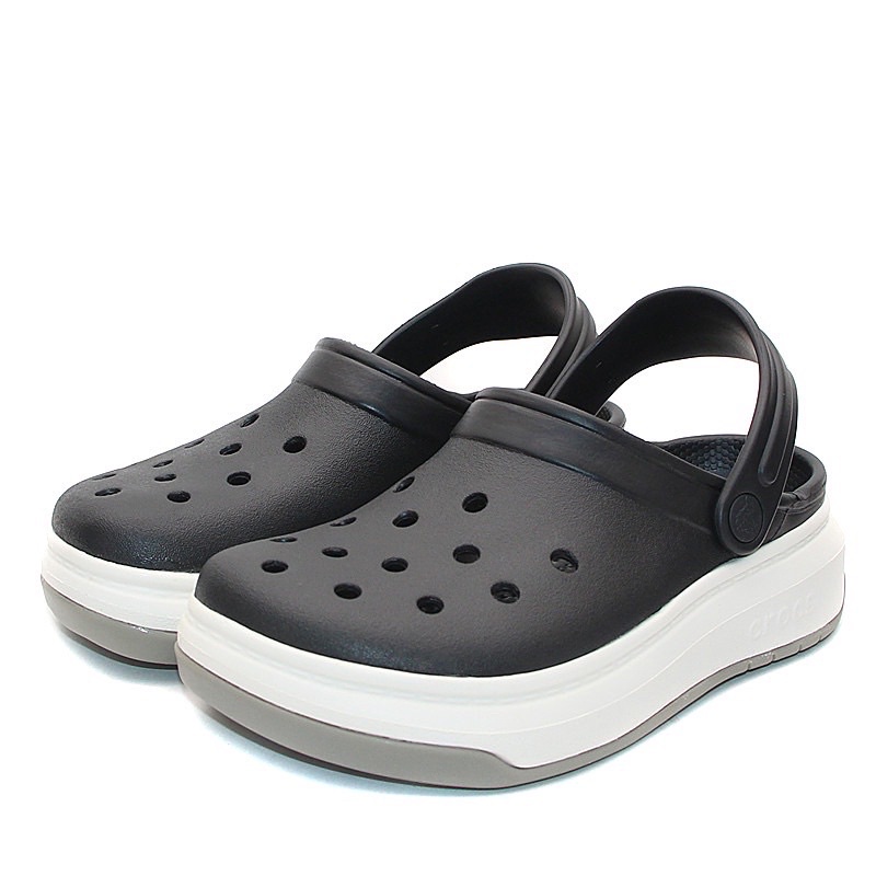 Sục cross band force cho nam nữ đế cao 3cm, giày đi mưa chống hôi chân