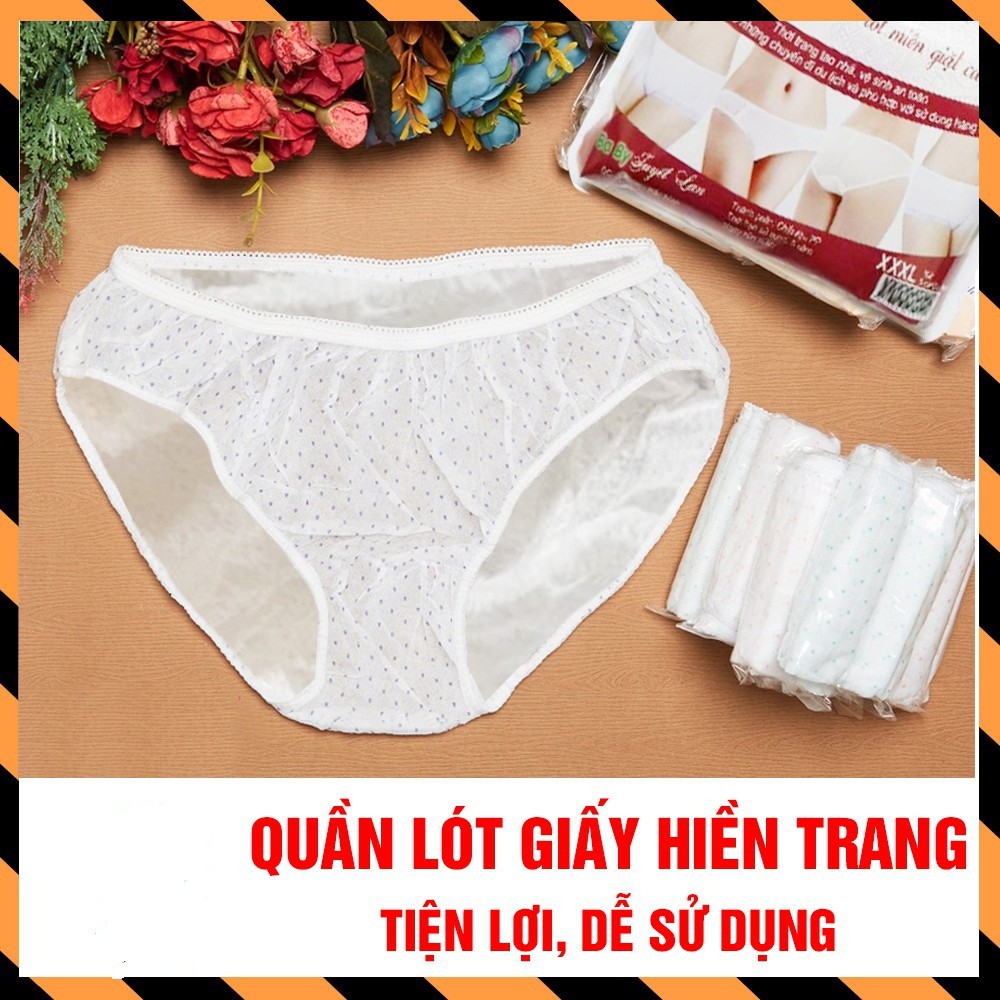 set 5 quần lót giấy cho mẹ sau sinh