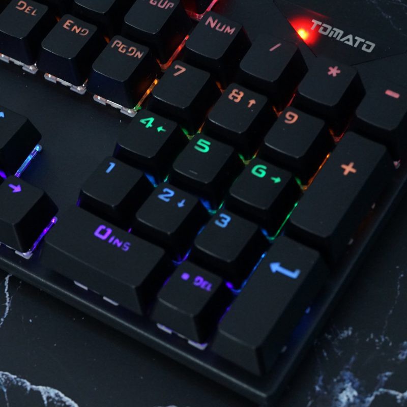 BÀN PHÍM CƠ TOMATO S220 LED RAINBOW
