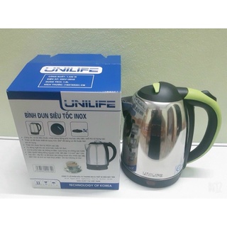 Ấm siêu tốc 1 lít 8 (ấm siêu tốc unilife, Ấm siêu tốc 1.8l, Bình siêu tốc)