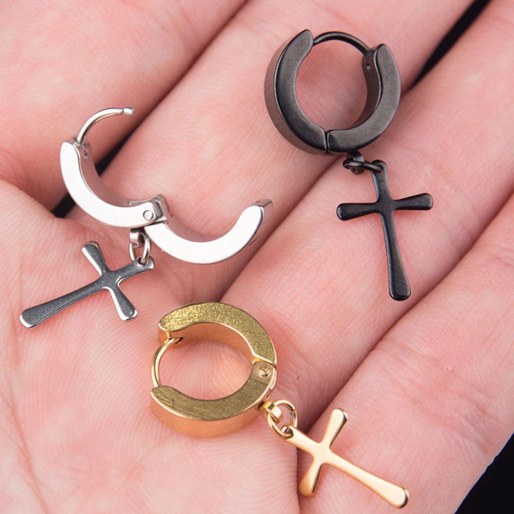 flowersqueen Hoa Tai Hình Thánh Giá Thời Trang Dành Cho Nam