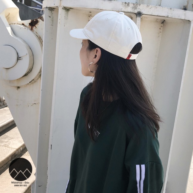 Mũ lưỡi chai ngắn vành, nón kết lưỡi ngắn phong cách bóng chày thêu hình đáng yêu Nhật Bản