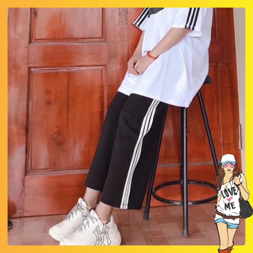 Quần Thể Thao❤️Quần 3 Sọc❤️ Baggy-Dáng rộng-Chất liệu thoáng mát-trẻ trung, năng động Mã QBG01 | BigBuy360 - bigbuy360.vn