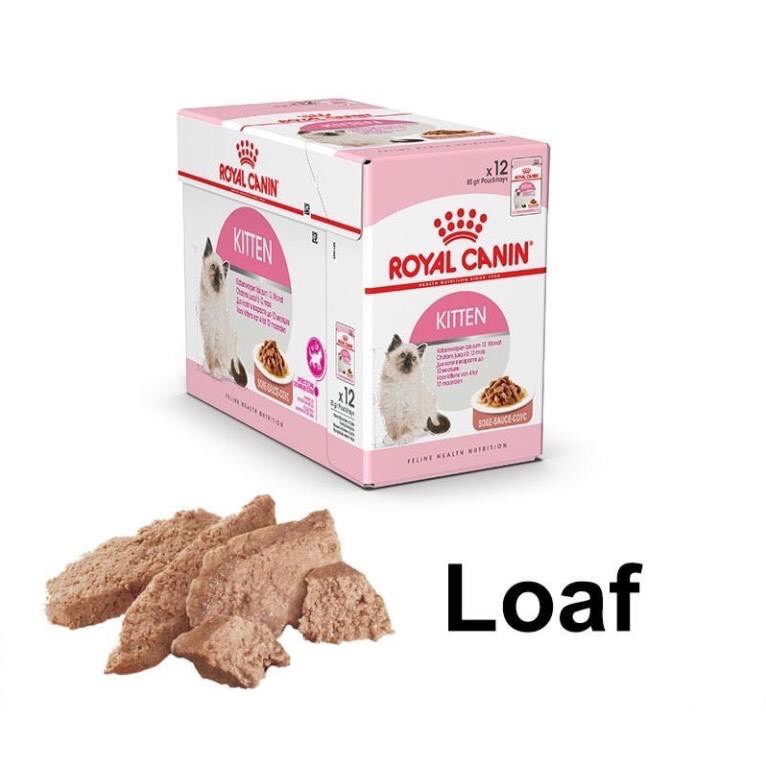 PATE ROYAL CANIN KITTEN gói 85g cho mèo [ 3 VỊ ] 💜FREESHIP💜 Thức ăn ướt dành cho mèo