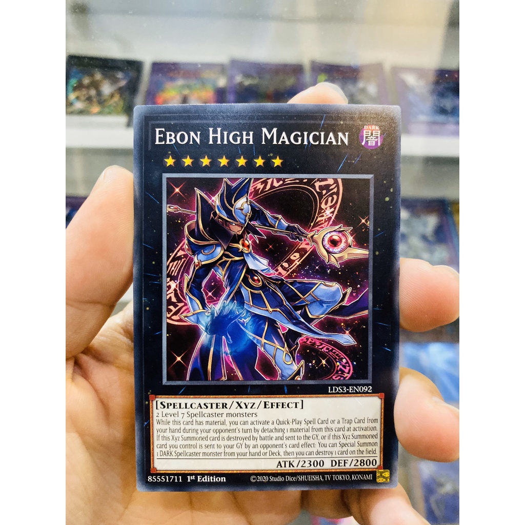 Thẻ Bài YugiOh! Mã LDS3-EN092 - Ebon High Magician - Common - 1st Edition