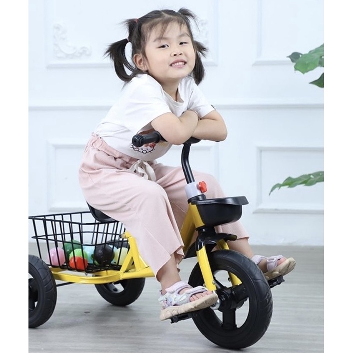 Xe  đạp 03 bánh chở hàng cho bé - Xe đạp trẻ em MH: 9000000189