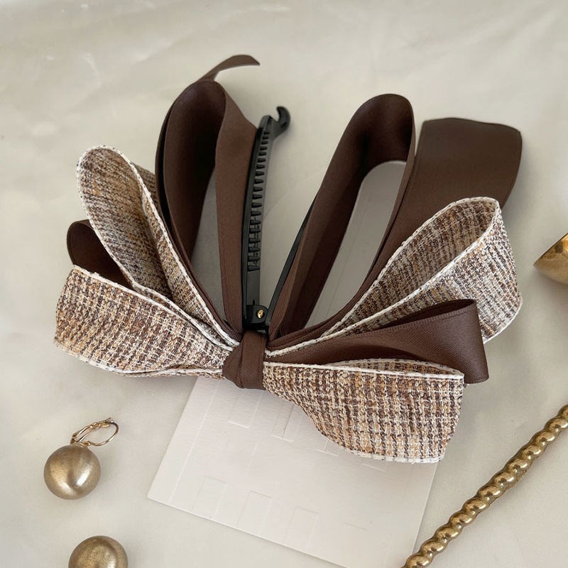 Dây Cột Tóc Nơ Lưng Cỡ Lớn Kiểu Hàn Quốc Dễ Thương