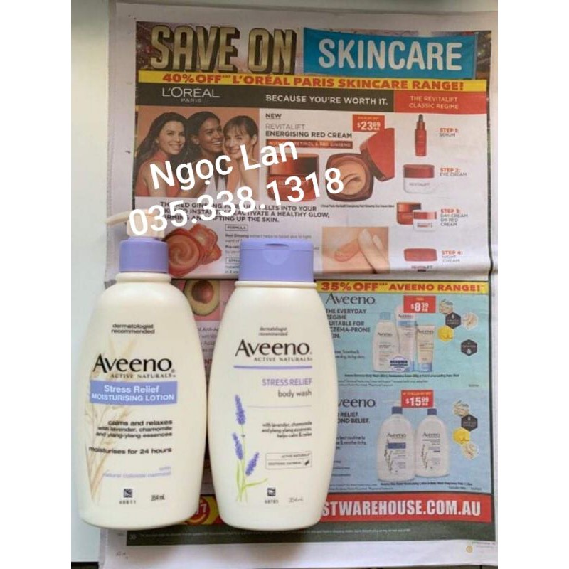 SỮA TẮM AVEENO