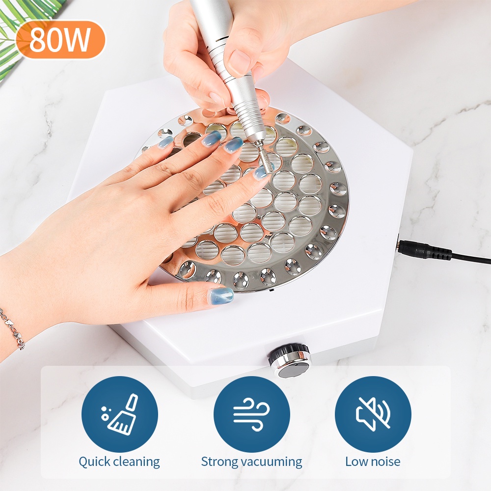 Máy hút bụi móng tay FOREVERLILY 80W chuyên dụng