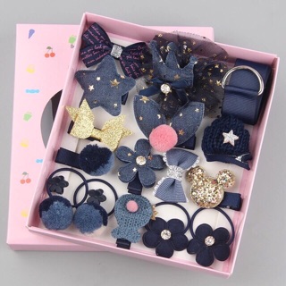 Set kẹp tóc 18 món