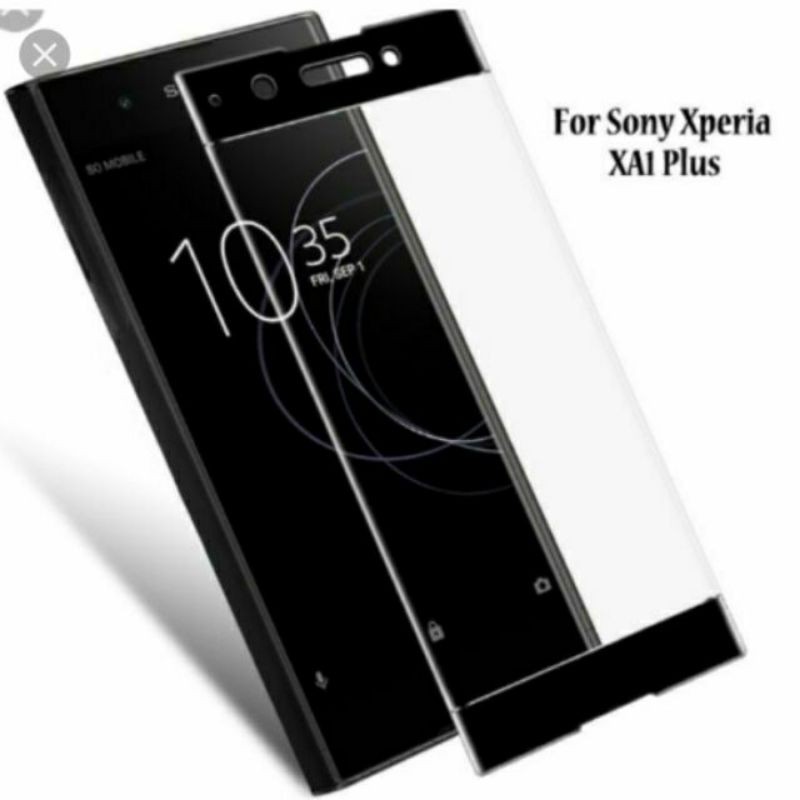 Kính cường lực full màn 4D Sony XA1 Plus cao cấp