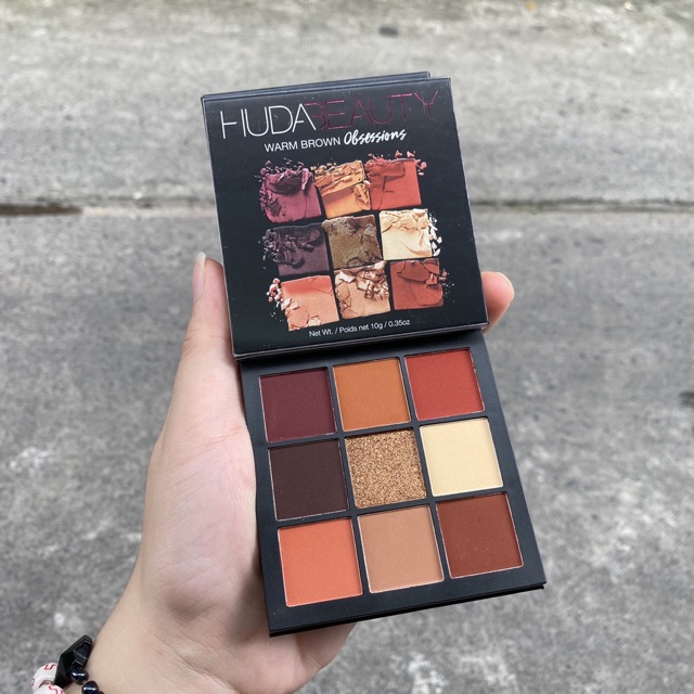 BẢNG PHẤN MẮT HUDA BEAUTY WARM BROWN OBSSESSIONS.