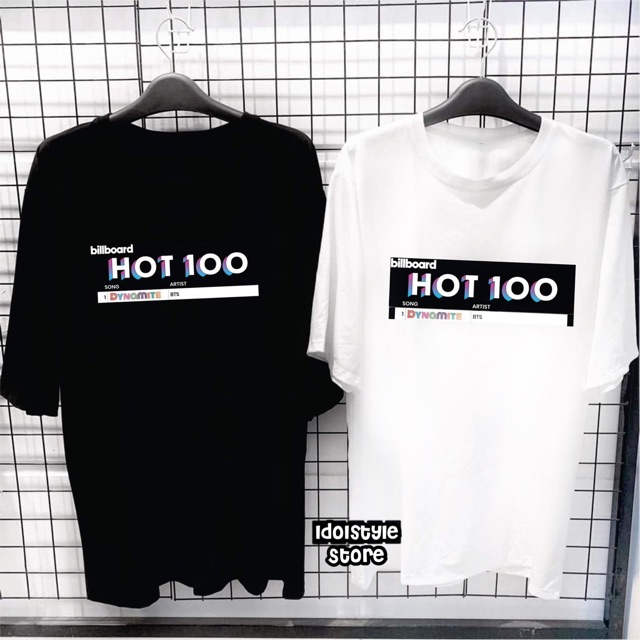 Áo phông hot100 billboard của BTS
