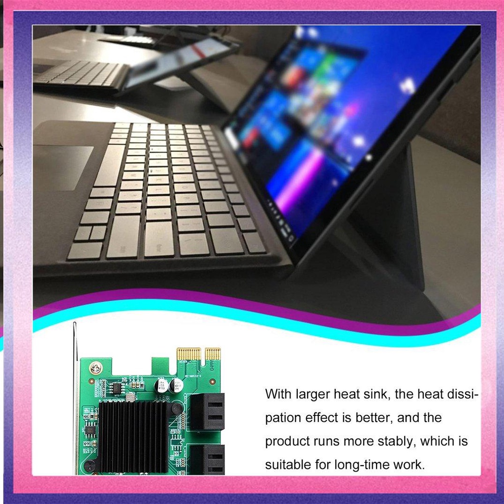 Card Mở Rộng Pcie Sang Sata3.0 Pci-E Sang 4 Cổng Sata3.0 Thẻ | BigBuy360 - bigbuy360.vn