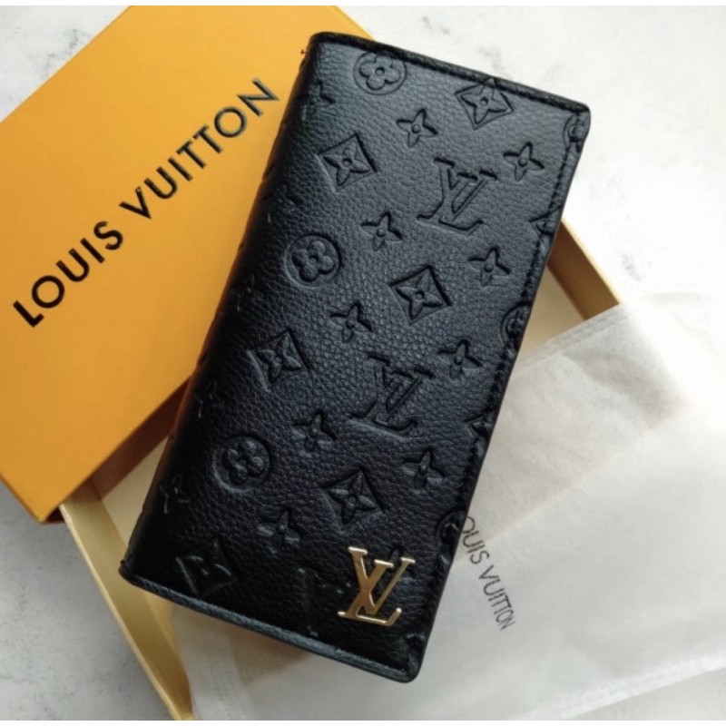 Ví Da Louis Vuitton Dáng Dài Họa Tiết Dập Nổi Thời Trang Cao Cấp Cho Nam