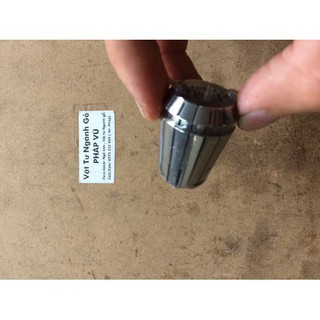 collet - trái khế - rọ lắp mũi phay cốt 12li7 cho máy phay đứng 25x13 - ngành gỗ