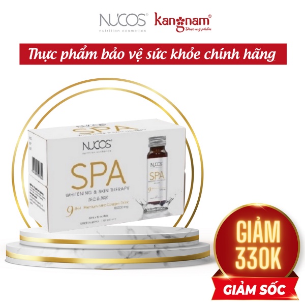 Collagen nước ngừa lão hóa Nucos Spa 10000 50ml x 10 chai